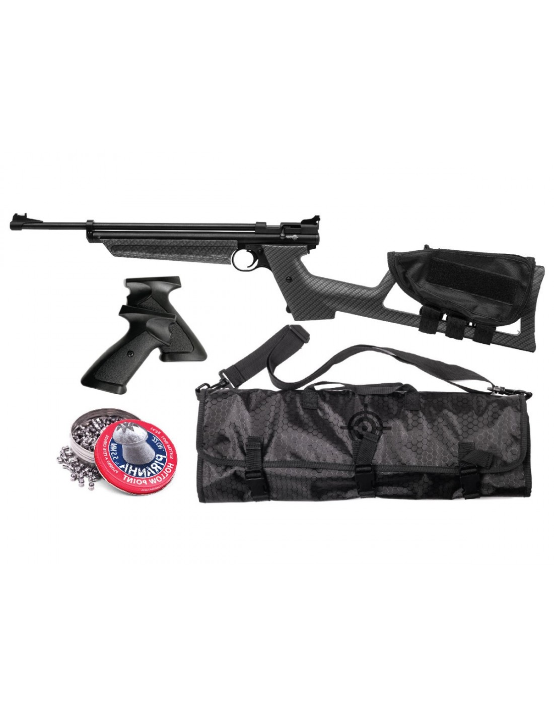 Kit de Pistola y Rifle Crosman Drifter Multi-Pump de Diabolos
