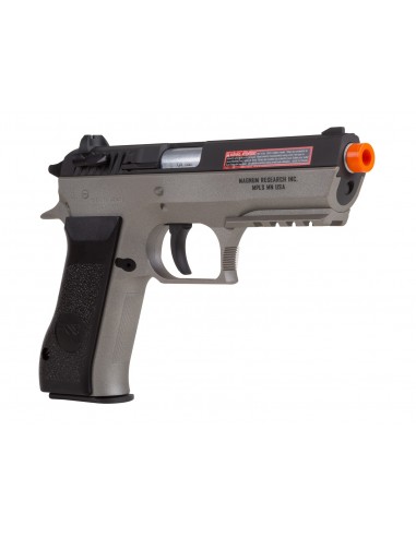 Pistola Airsoft Jericho 941 Baby Desert Eagle Black/Gray CO2 Licensed by  Magnum Research Calibre 6mm