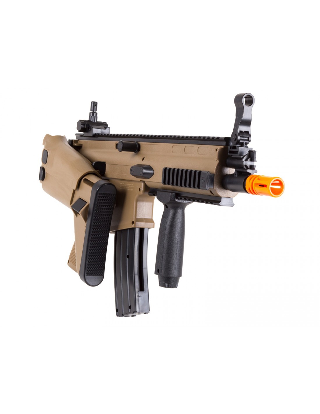 Comprar fusil de asalto airsoft de muelle FN SCAR-L color TAN